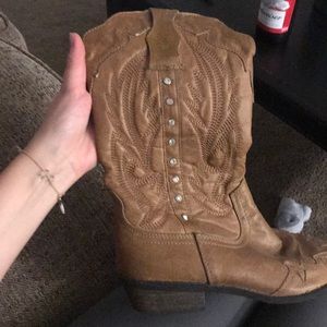 Boots I bought from buckle super cute
